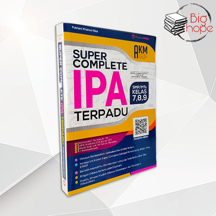 Buku Rumus Smp - Buku Pelajaran Smp - Super Complete Ipa Terpadu Smp Kelas 7, 8, 9