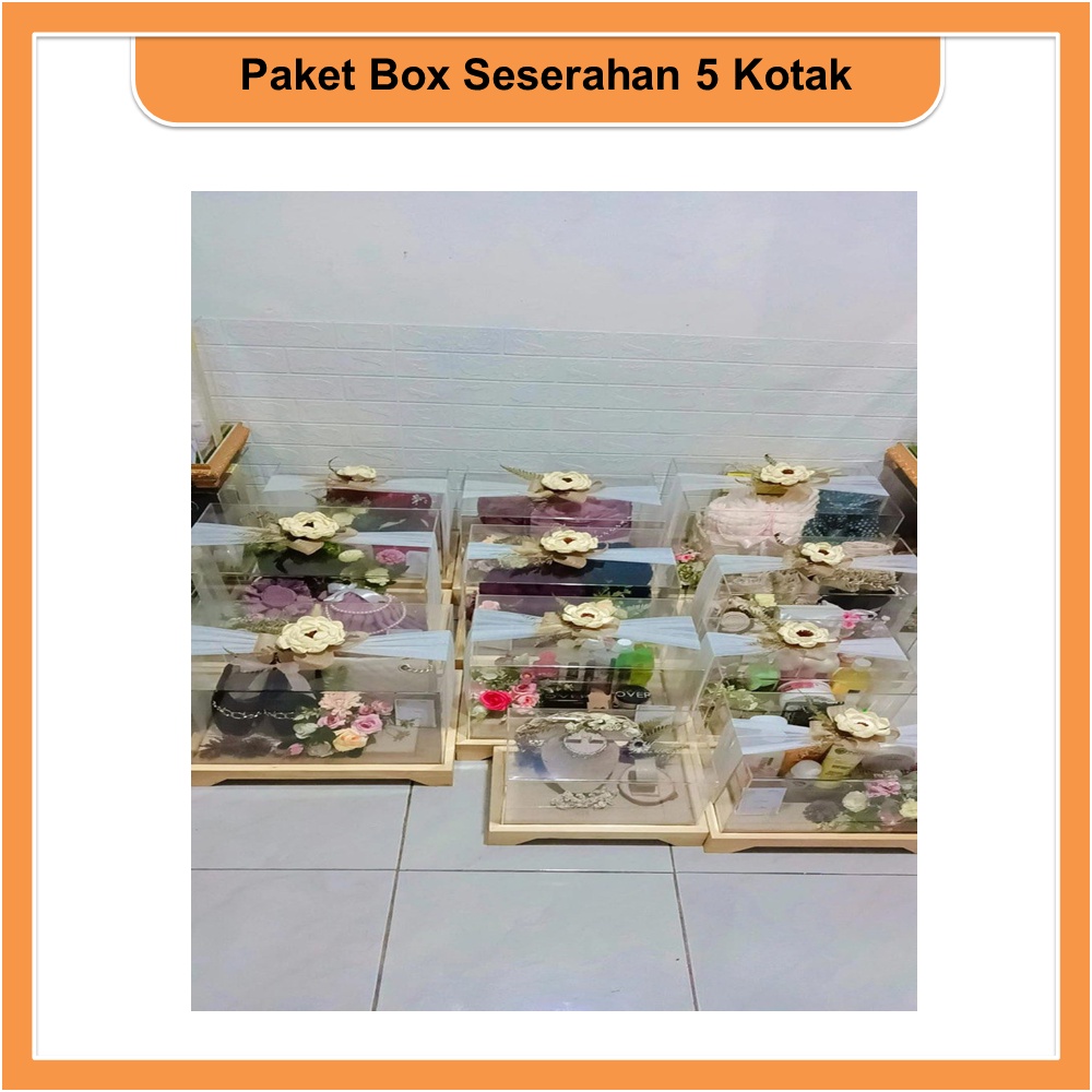 

Paket Box Seserahan 5 kotak