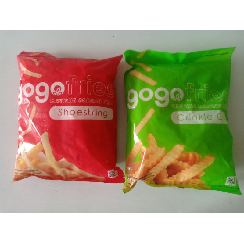 

Kentang goreng gogo 1kg shoestring