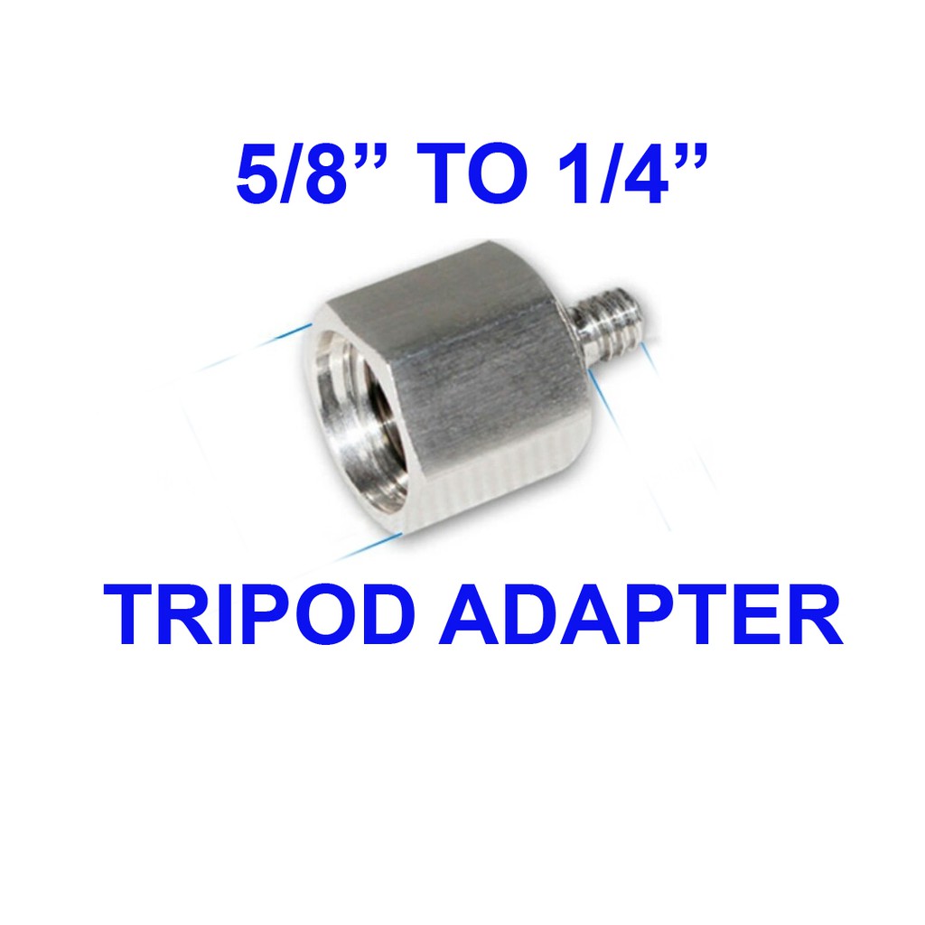 TRIPOD ADAPTER 5/8" TO 1/4"
