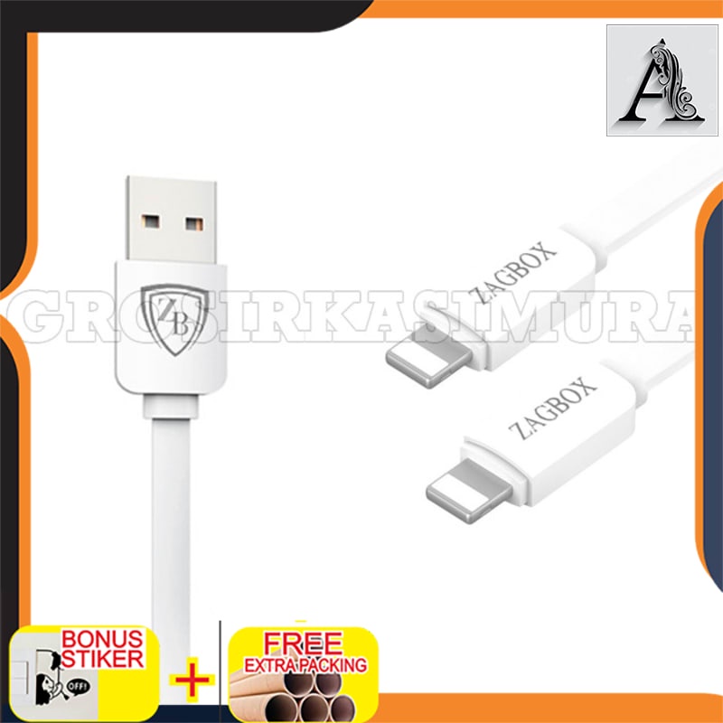 

Grosir KABEL DATA PLUS FAST CHARGING IPHONE 100 CM