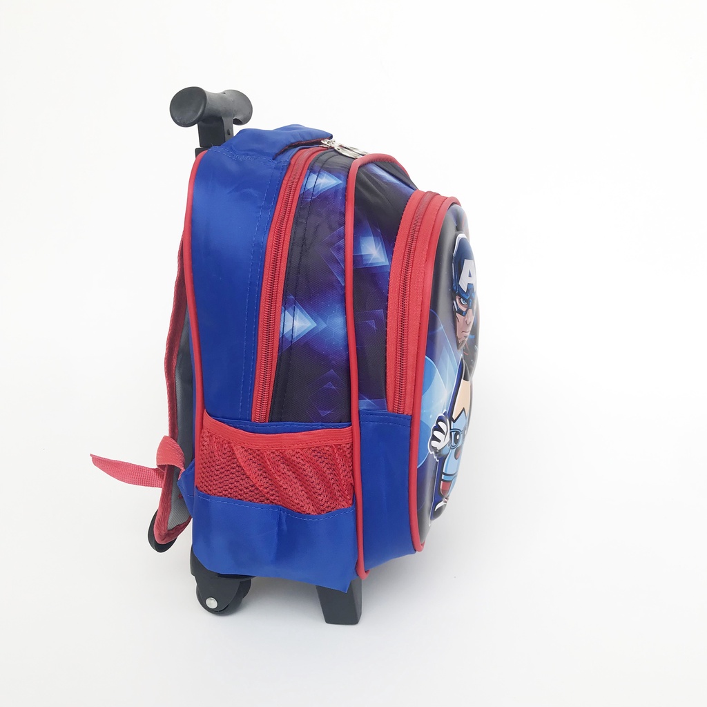 YX881T-TK13&quot; Trolley Ransel Glossy Timbul Tas Anak Sekolah TK Lakilaki Tas Anak Sekolah Perempuan Backpack Import TAS SEKOLAH TAS RANSEL ANAK TAS ANAK TAS SEKOLAH ANAK TAS ANAK TK TAS RANSEL SEKOLAH