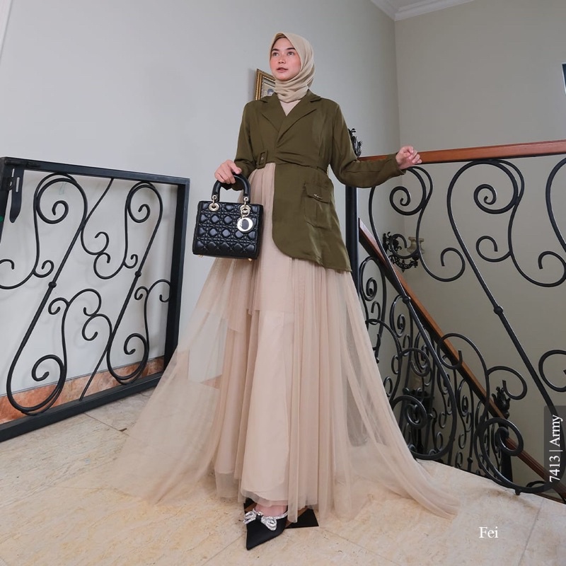 Fei blazer / fei blazer mk / fei blazer miss kami / miss kami hijab