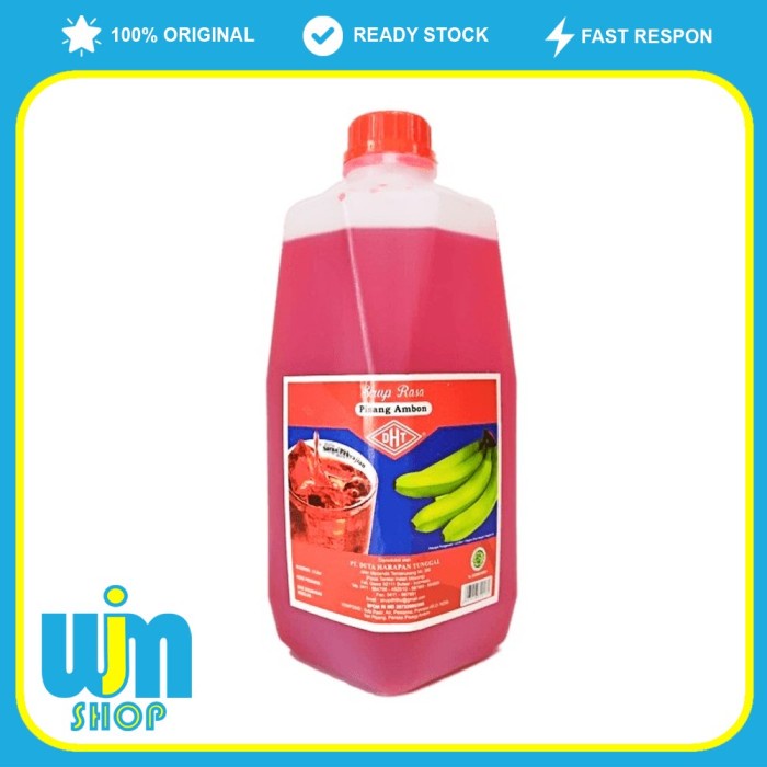 

Sirup DHT 2 Liter Pisang Ambon Makassar