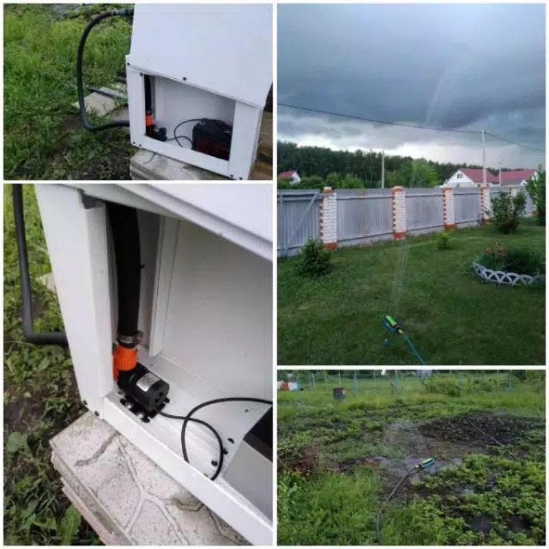 Pompa Air Aquarium Ikan Submersible Pump Fish Tank 12V Pompa DC 12V Pompa Celup