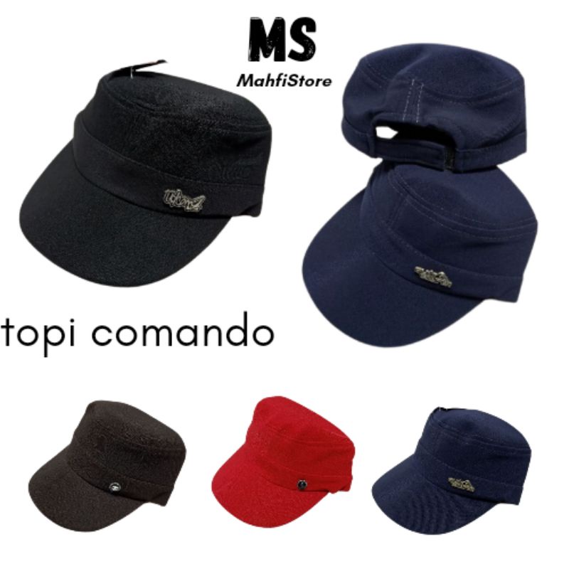 COD Topi Komando Topi Comando Distro Pin/ label/ logo rundom KOMANDO ORIGINAL PIN