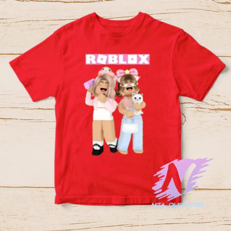 kaos roblox friend baju kaos roblok anak