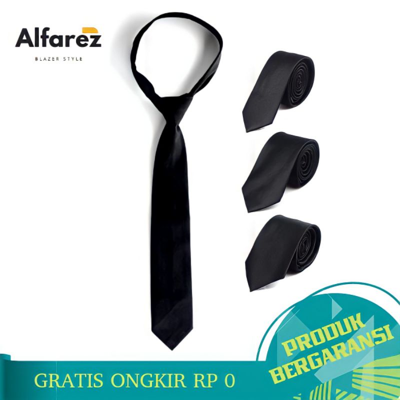 Dasi hitam/dasi blazer pia/dasi panjang