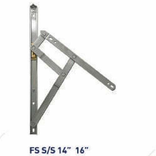 PERTUKANGAN MATERIAL BANGUNAN 16" ENGSEL JENDELA ALUMINIUM JUNGKIT - ENGSEL CASEMENT DEKSON