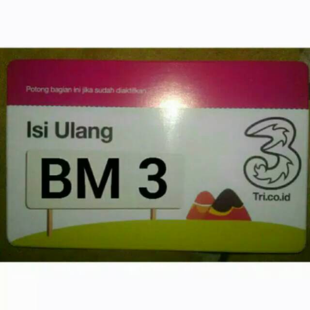 Voucher Kuota 3GB khusus kirim kodevia CHAT