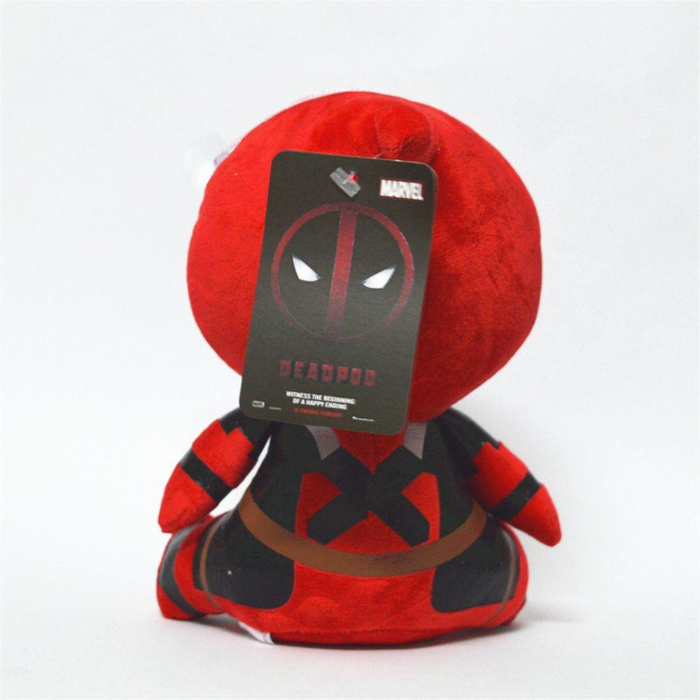 Lanfy Marvel Superhero Q Versi Xmas Hadiah Boneka Boneka Plush Hadiah Ulang Tahun Figure Mainan Boneka Mewah X-men Mainan Boneka