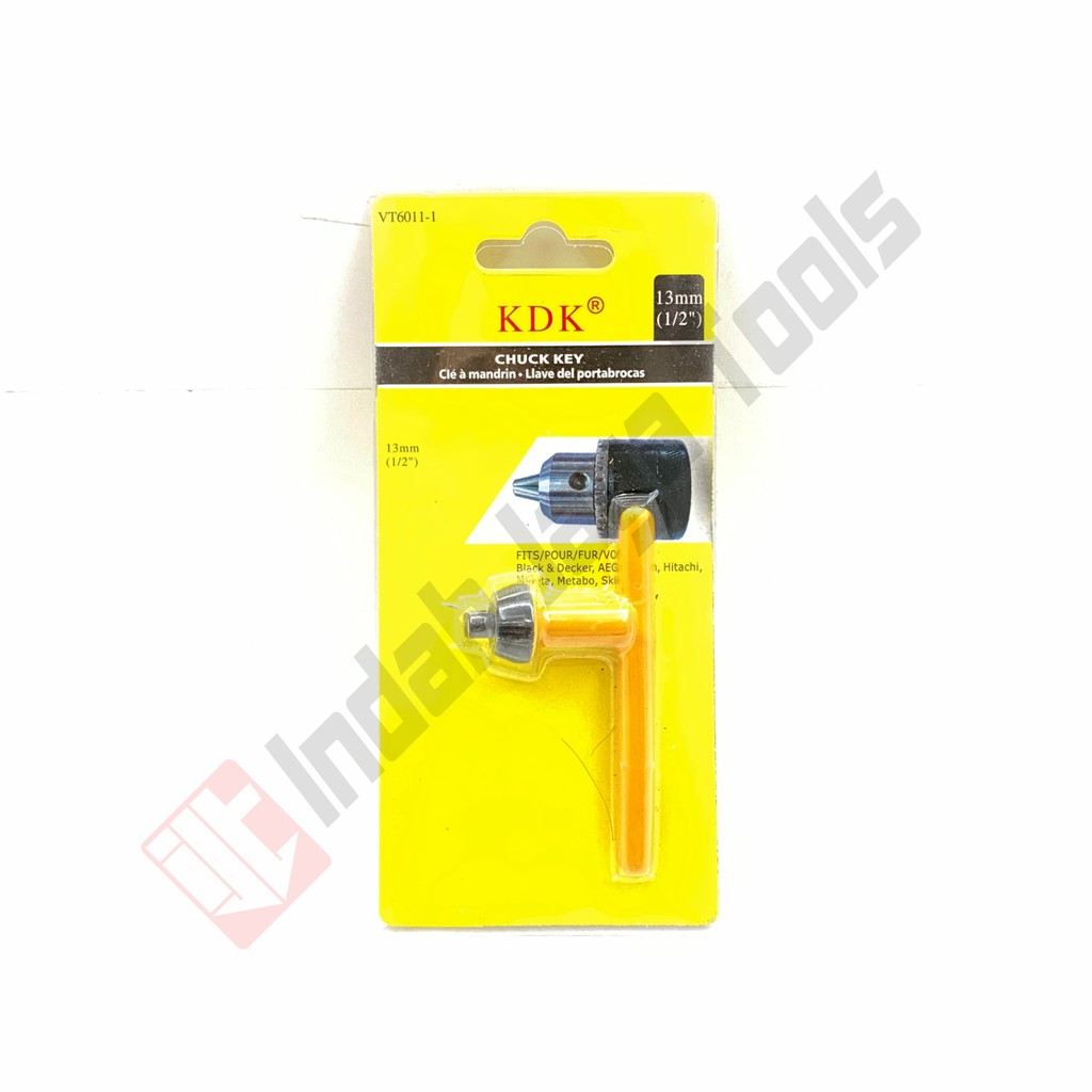 KDK Chuck Key - KUNCI Kepala Bor 10 13 mm - Key for Drill Chuck