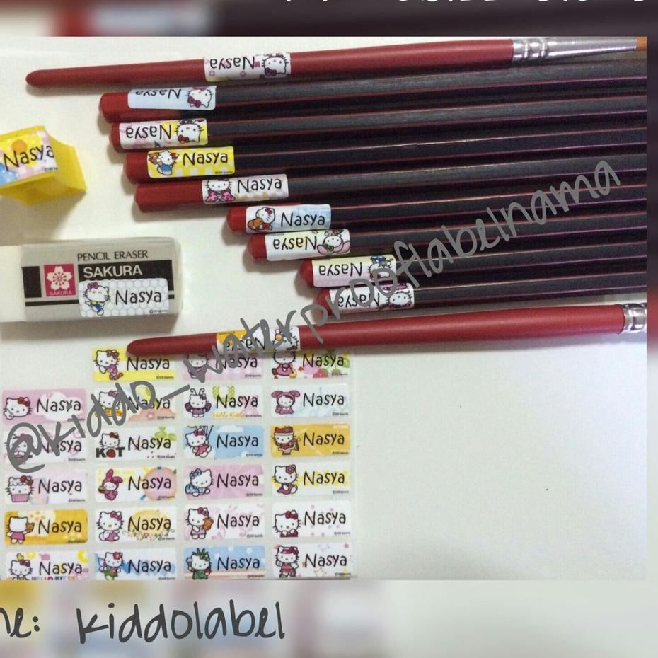 

Tren Kekinian.. Katalog Label Nama Waterproof - Size S