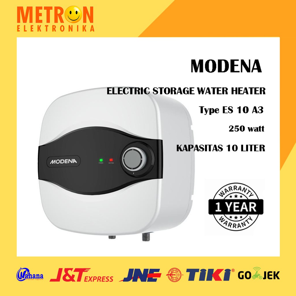 MODENA ES 10 A3 / ELECTRIC STORAGE WATER HEATER 10 LITER / PEMANAS AIR / ES10A3