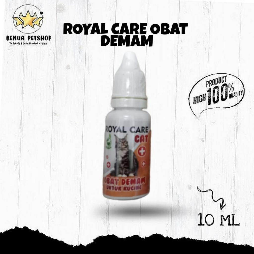 ROYAL CARE OBAT DEMAM KUCING AMPUH - 10 ML