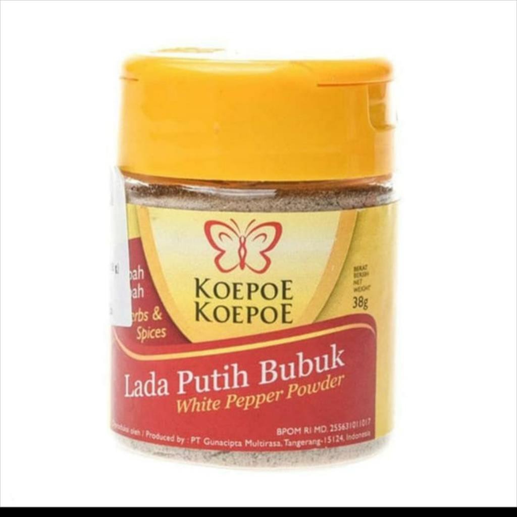 

Koepoe Koepoe Lada Putih Bubuk 38GR