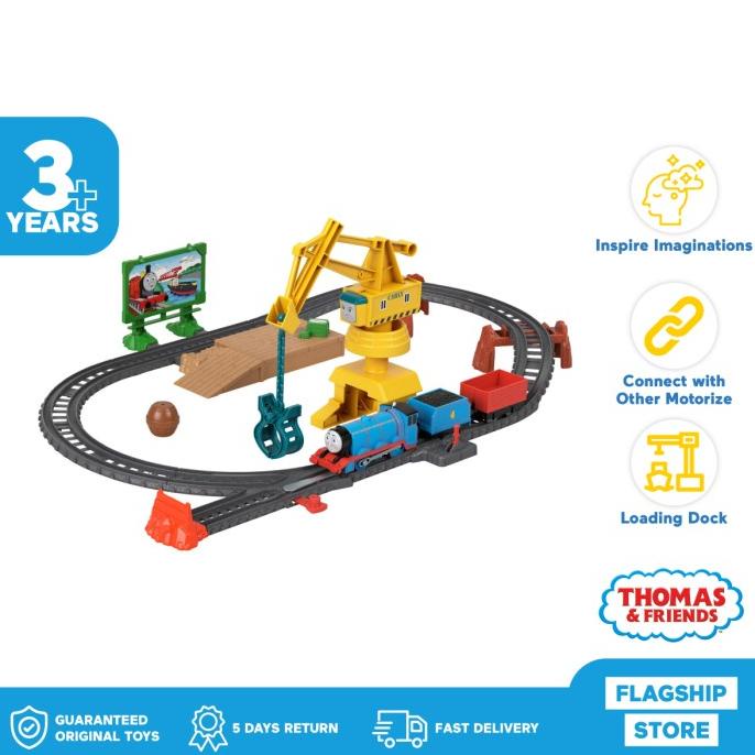 Thomas & Friends Motorized Train Track Set Gordon's Cargo