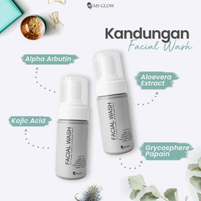 sabun wajah ms glow