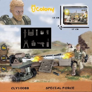 CLY1008 Military Tentara Blok BLock Balok Bricks