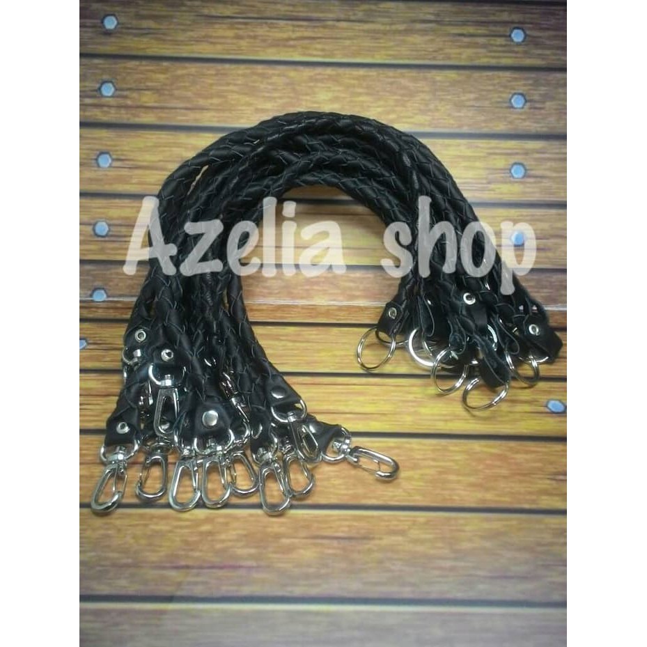 TALI DOMPET KULIT/GANTUNGAN DOMPET KULIT MODEL ANYAM