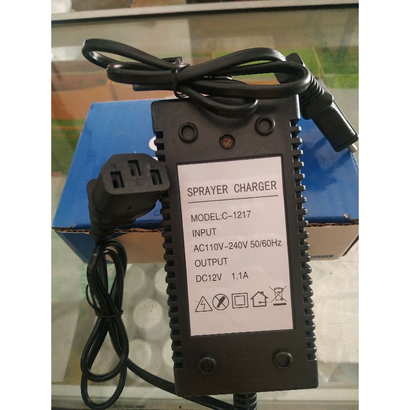 CHARGER TANGKI ELEKTRIK SPRAYER CBA/ CAS TANGKI ELEKTRIK DC12V