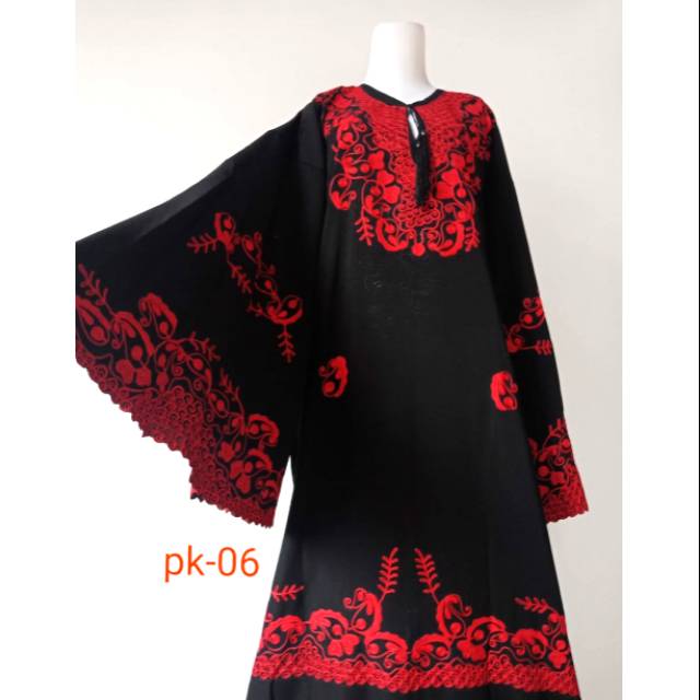 Abaya sholat blus arab lengan payung