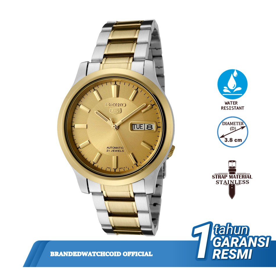 Jam Tangan Seiko Original Pria SNK792K1 Diameter 3,8 cm