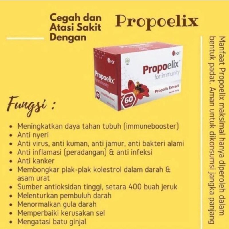 PROMO 10.10 PROPOELIX HDI isi 60