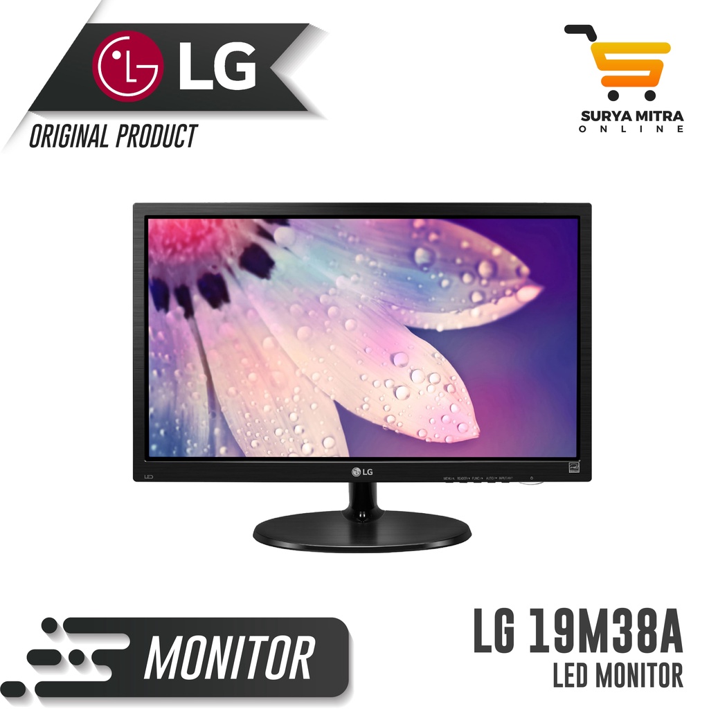 Monitor LG 19&quot; 19M38A VGA