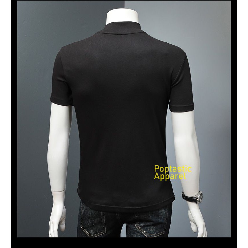 Kaos MANSET BASE LAYER Pria Tangan Pendek HYGET SUPER, Tebal dan Lembut