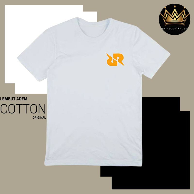 T shirt Baju Kaos Pria/Baju RRQ Original/Kaos distro/Kaos Distro murah/Kaos cowok/katun/Baju Pria