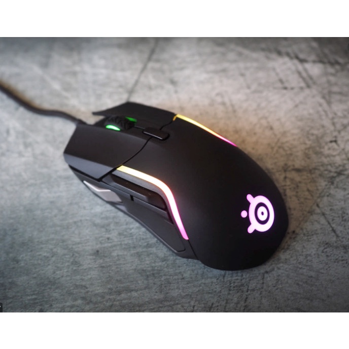 Mouse Steelseries Rival 5 TrueMove Air Sensor - Gaming - Black Matte