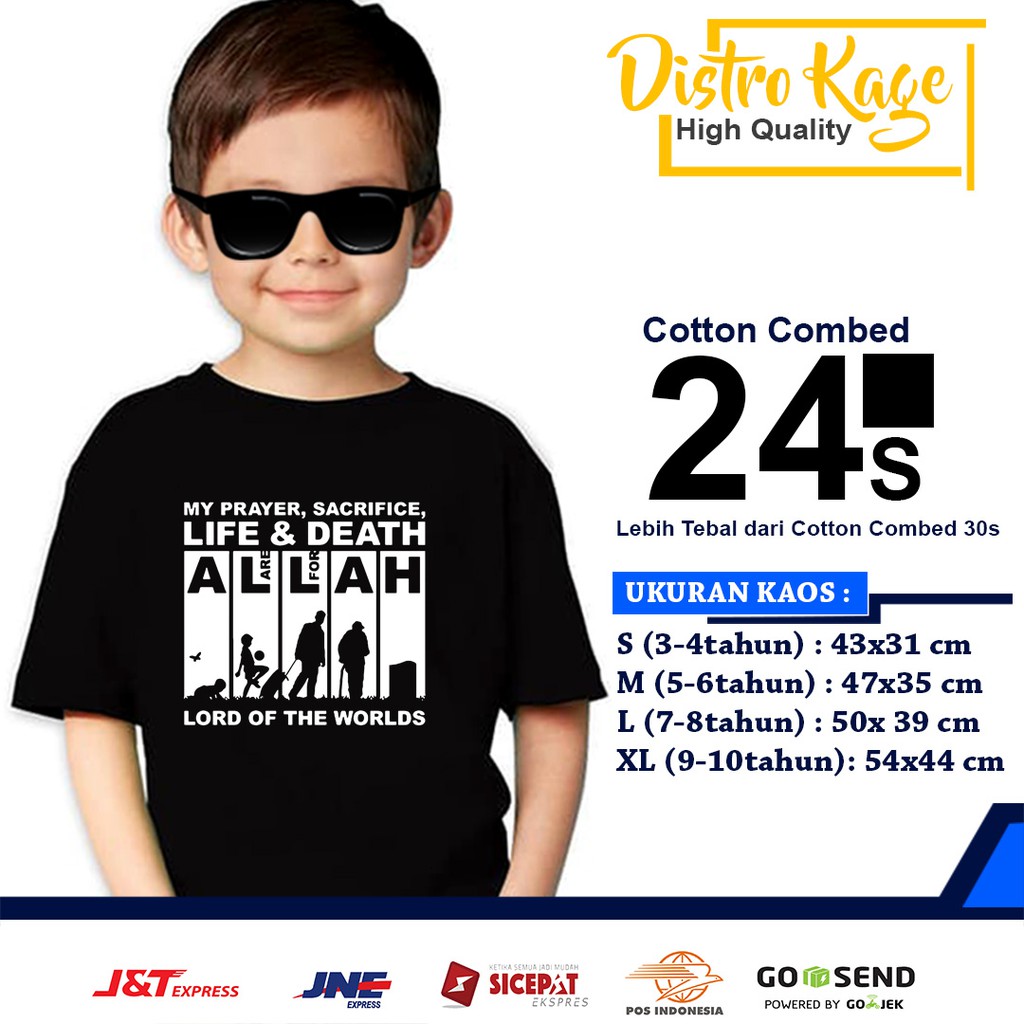 Pakaian Atasan Baju Kaos Anak Gambar Kata Kata Tulisan Life And Death Keren Lucu Murah Baru Muslim Shopee Indonesia