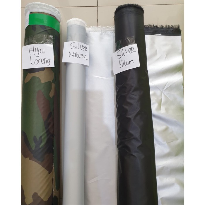 Sarung Mobil Termurah Kain Parasut Taffeta Import Waterproof Rajutan 210T