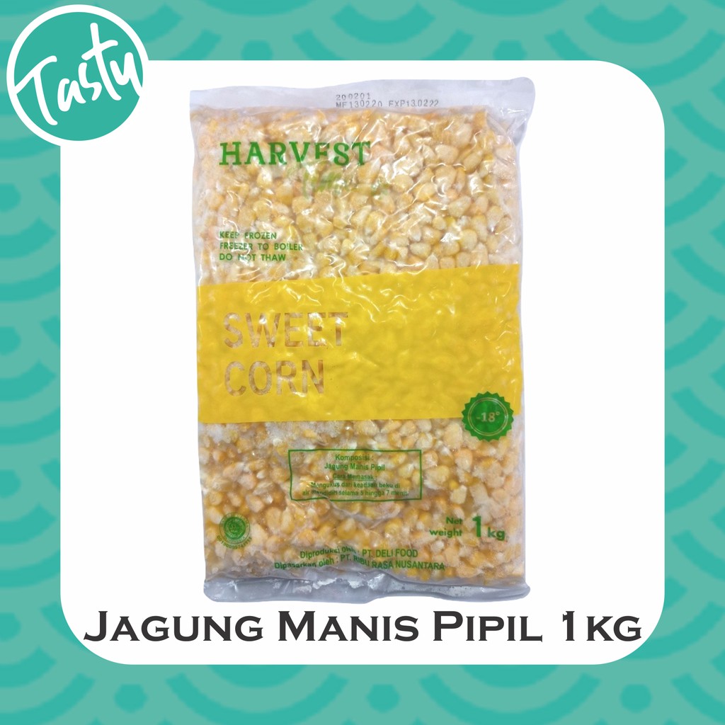 

Sweet Corn Kernel 1 Kg / Jagung Pipil Beku 1kg
