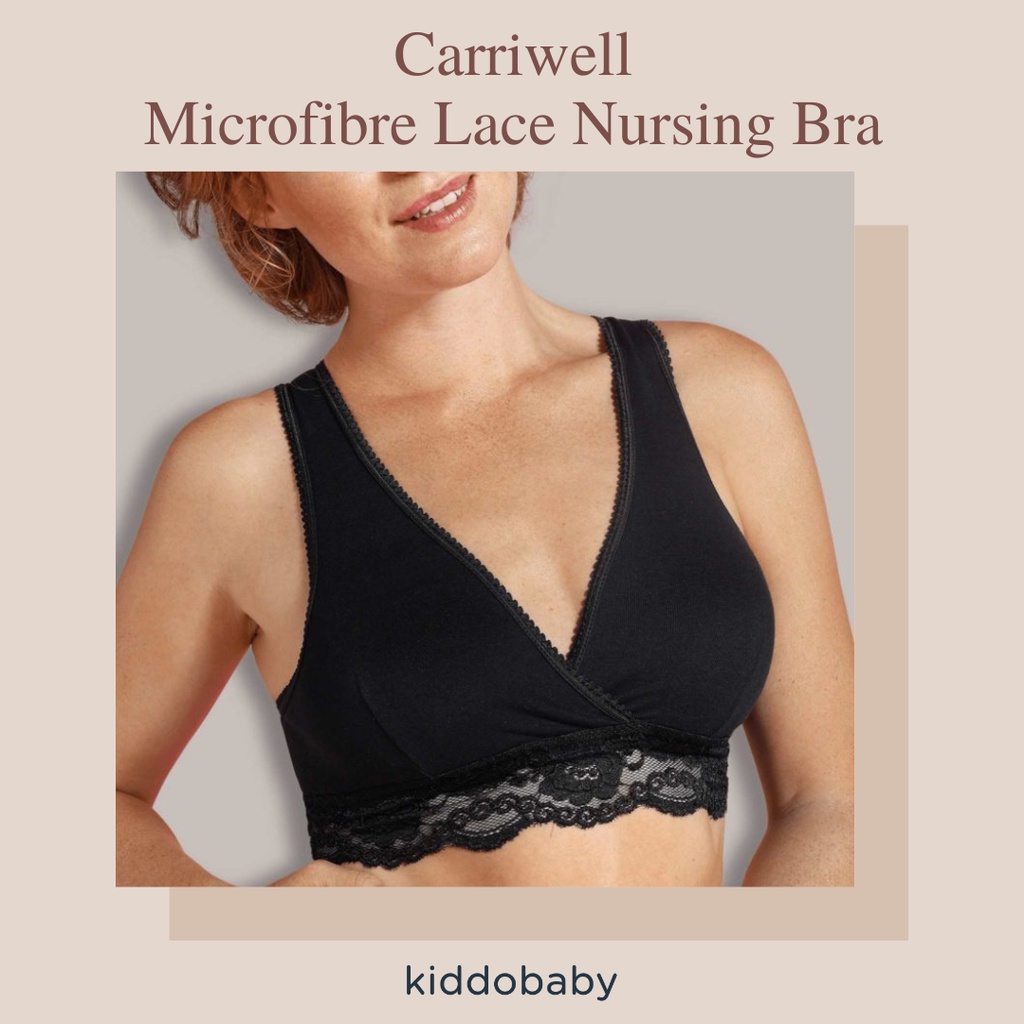 Carriwell Microfibre Lace Nursing Bra | Bra Menyusui