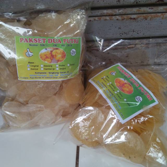 

PAKSET SINGKONG MENTAH