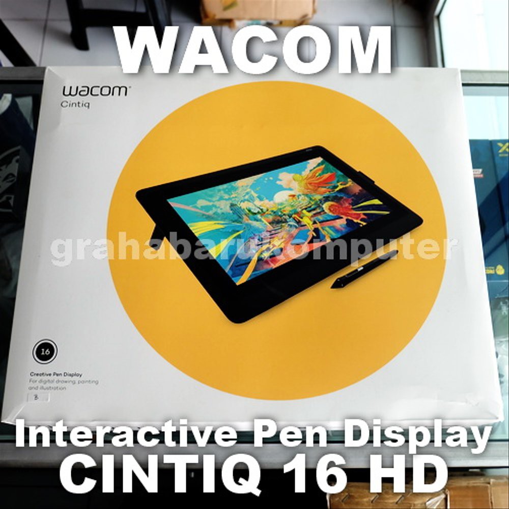 Wacom Cintiq 16HD Venus Interactive Pen Display Tablet