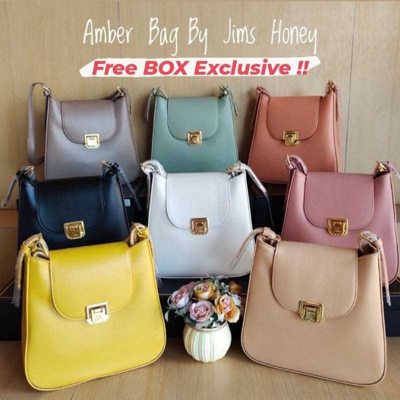 AMBER BAG JIMS HONEY