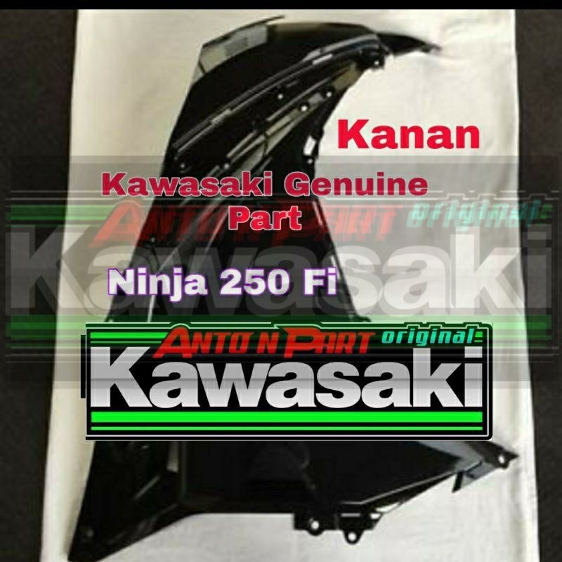 Cover bodi body fairing sayap atas depan Ninja 250 fi 250fi ABS atau non ABS ORIGINAL KAWASAKI