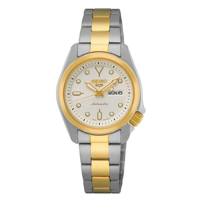 Jam Tangan Wanita Seiko 5 Sport SRE004K1 Automatic Ladies White Dial barang ada