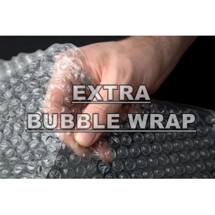 

Extra Bubble WRAP Atau KARDUS BEKAS untuk keamanan