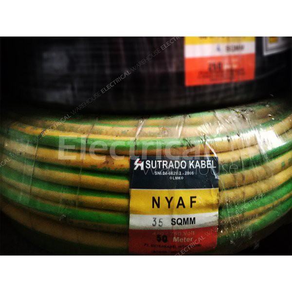 Kabel Listrik Serabut NYAF 1x35mm2 SUTRADO  ( 35 mm 35mm 35mm2 1x35mm 1x35 mm2 )