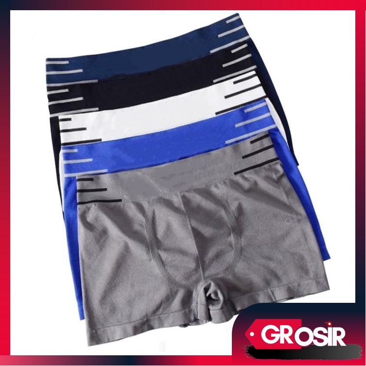 Grosir - M396 Celana Pria Pinggang Rendah / Low Waist / Safety Pants/ Bentuk Segi Empat