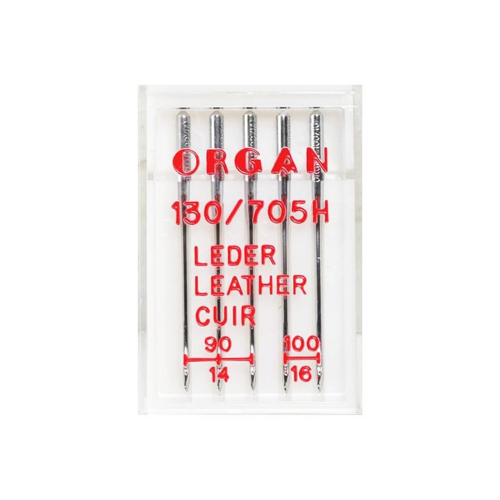 Organ Needles Leather - Jarum Jahit Bahan Kulit (Mesin Jahit)