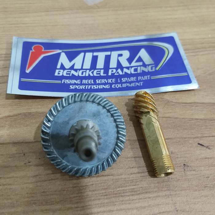 Set Gear ATC pinion dan drive gear size 5000 reel pancing Terbaru