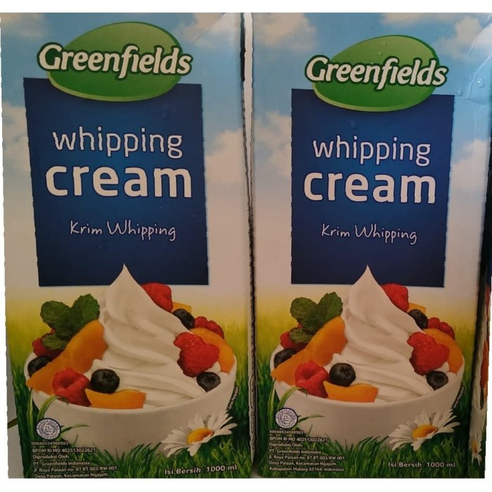 

Krim- Whipping Cream 1000 Ml Greenfields -Krim.