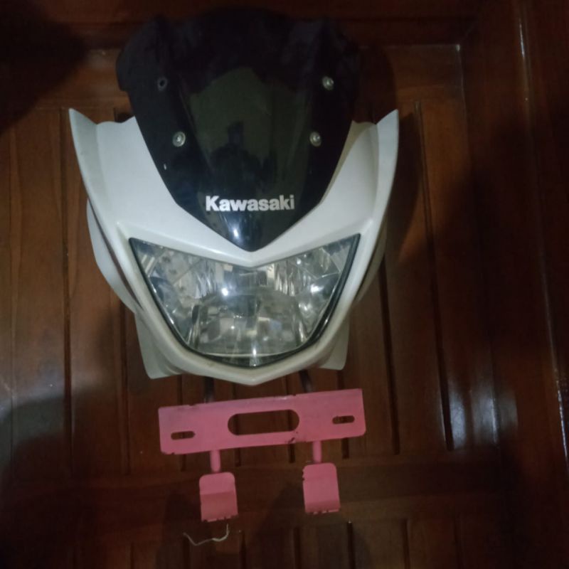 Headlamp batok kepala lampu depan Kawasaki Ninja RR Ninja 2tak 150rr original copotan