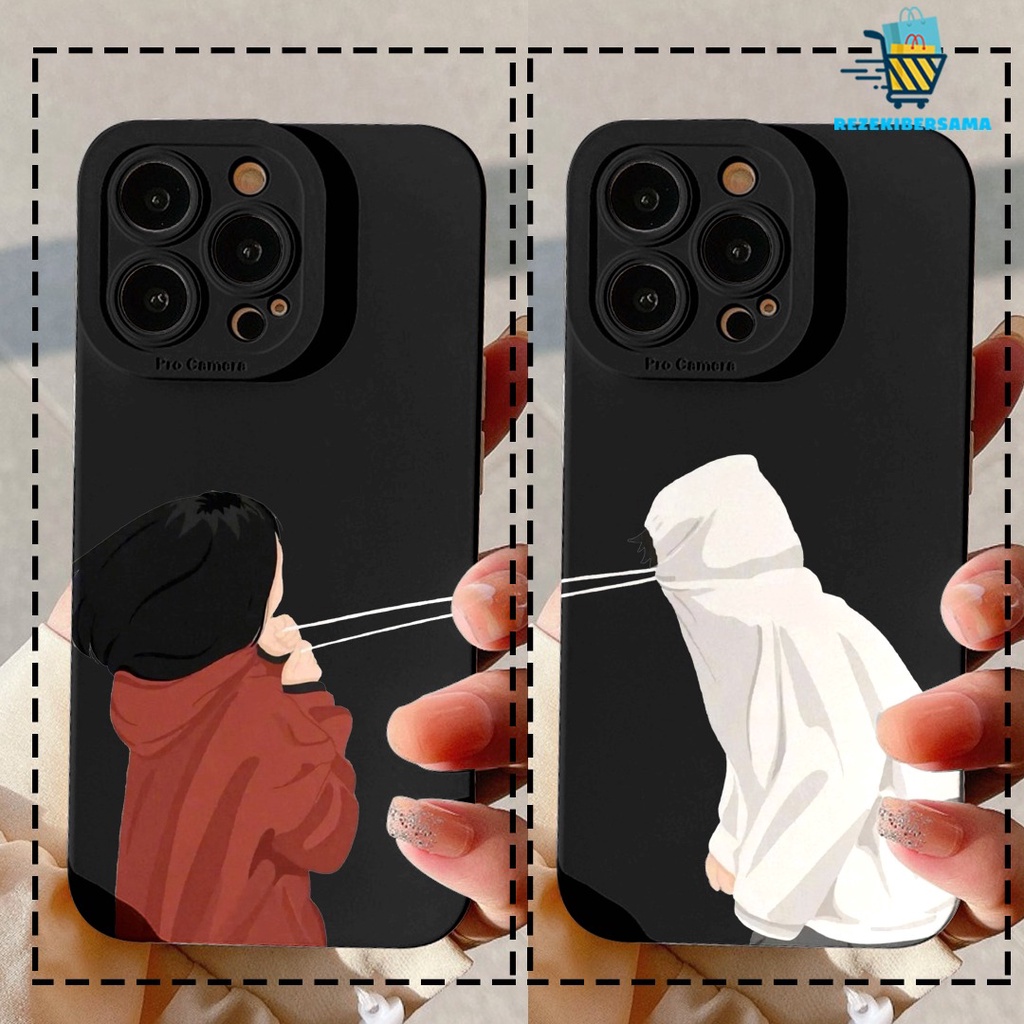 SOFTCASE CASE SILIKON PROCAMERA CUSTOM COUPLE ALL TYPE RB2586