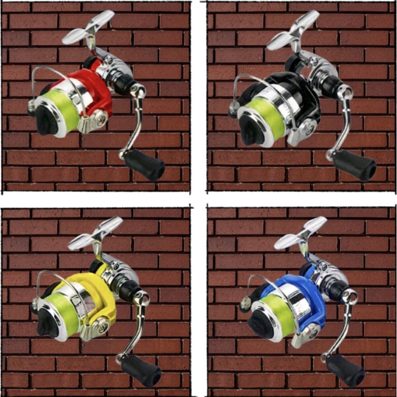 Spinning Fishing Reel Almunium Alloy XM100, Rasio Gear 4: 3: 1